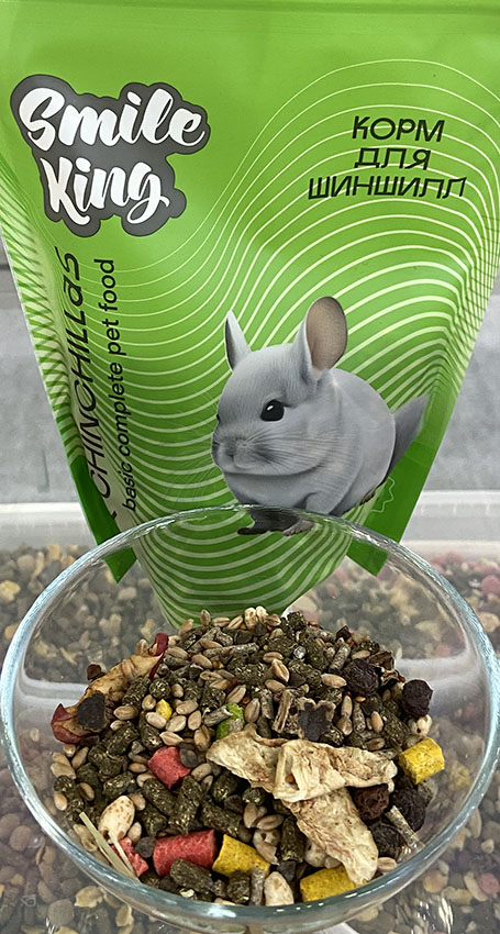 Корм для шиншилл Basic Smile King 10 кг сухой (Беларусь)